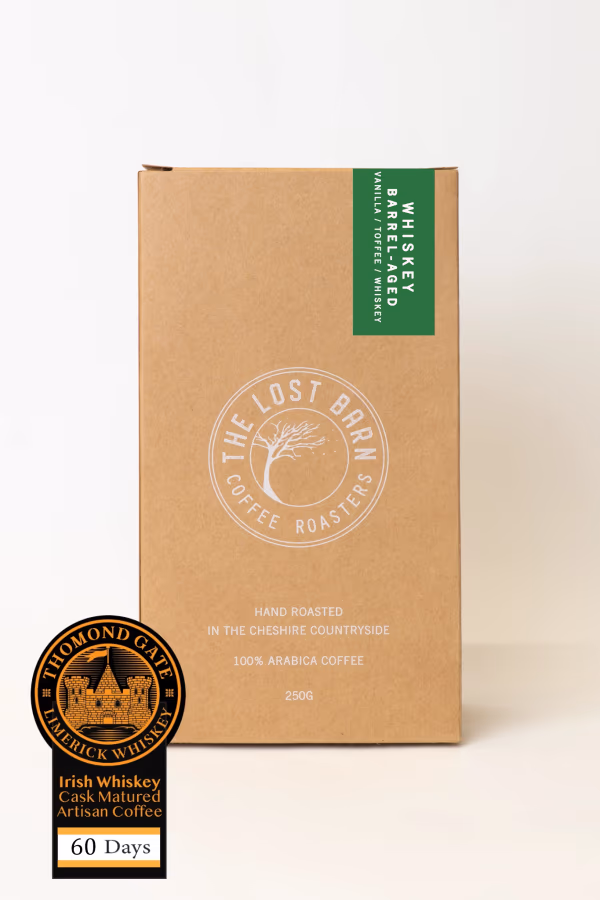 Irish Whiskey Barrel Aged Coffee