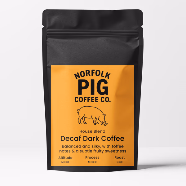 Decaffeinated Dark Coffee