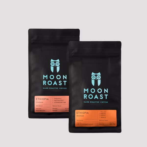 Ethiopia Duo 2x 225g (Washed Vs Natural)