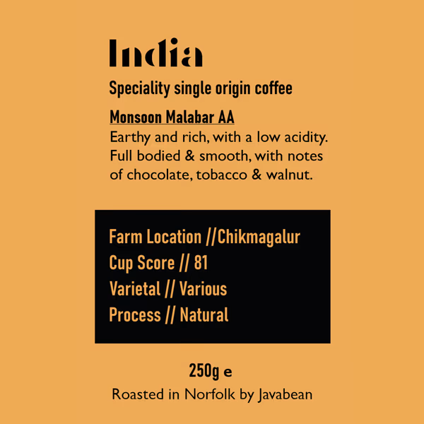 India Monsoon Malabar AA