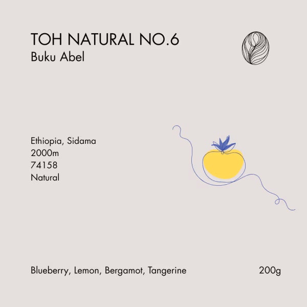 TOH NATURAL NO.6 • Buku Abel 200g