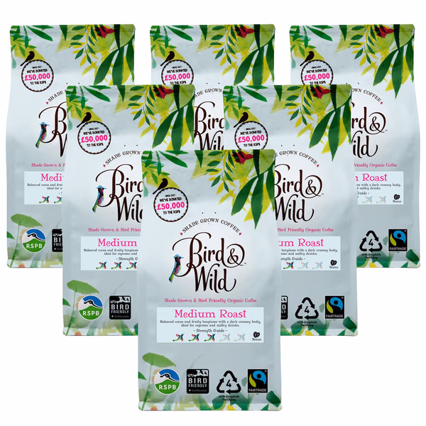 Medium Roast Coffee, Beans or Ground - Case 6x200g
