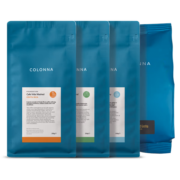 All 3 + Gesha Beans