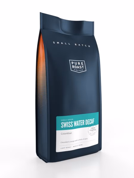 Swiss Water Decaf Coffee Beans 1kg