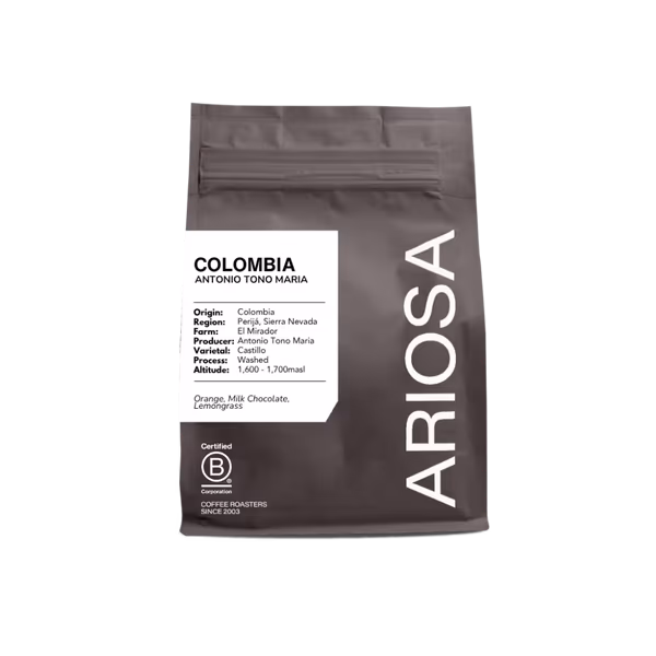 Colombia Antonio Toño María – Single Origin Espresso