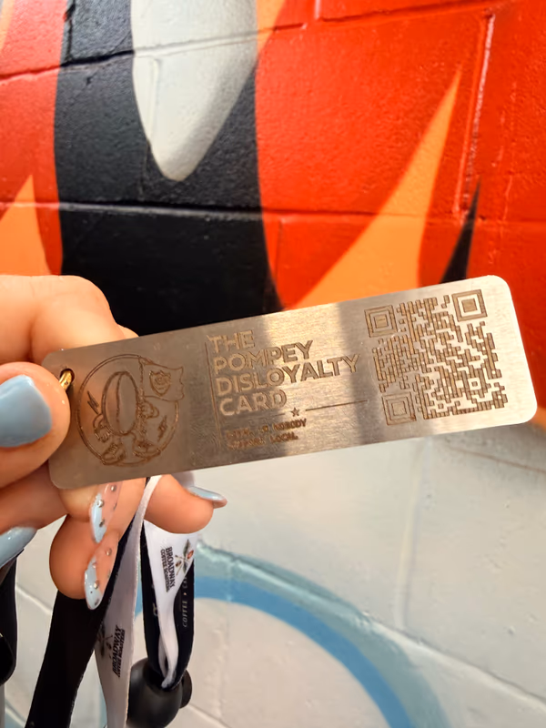 Pompey Disloyalty Card