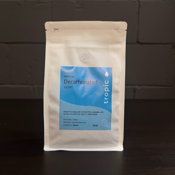 Mexican Mountain water Decaffeinated Light Coffee