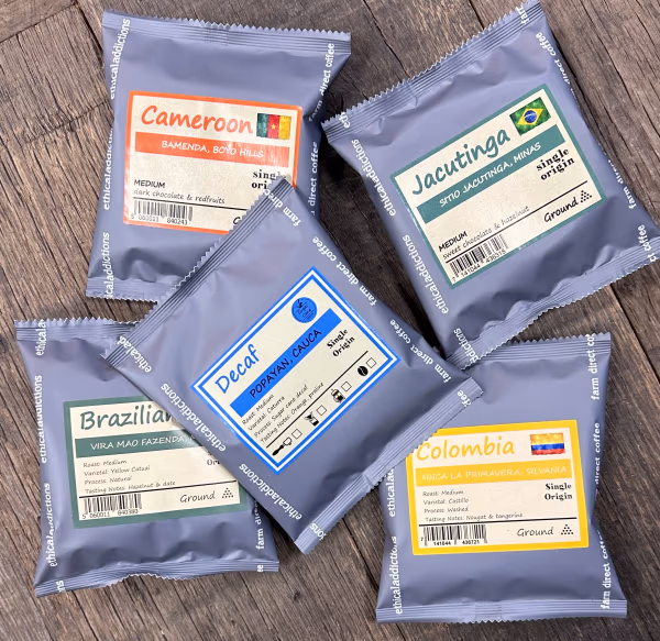 Pack of 5 Coffee Sachet Pack