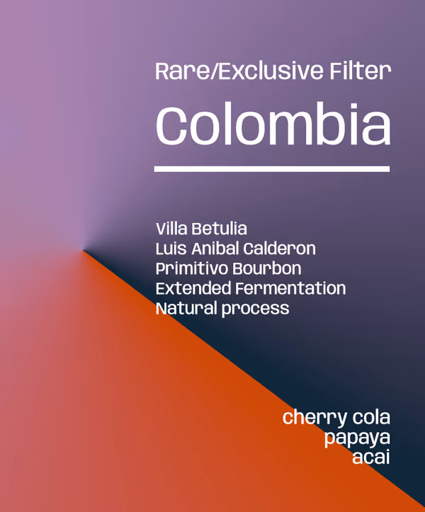 Colombia Villa Betulia Primitivo - Rare/Exclusive Filter