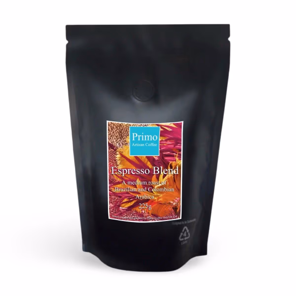 Espresso Blend Coffee - Medium Roast  100% Arabica