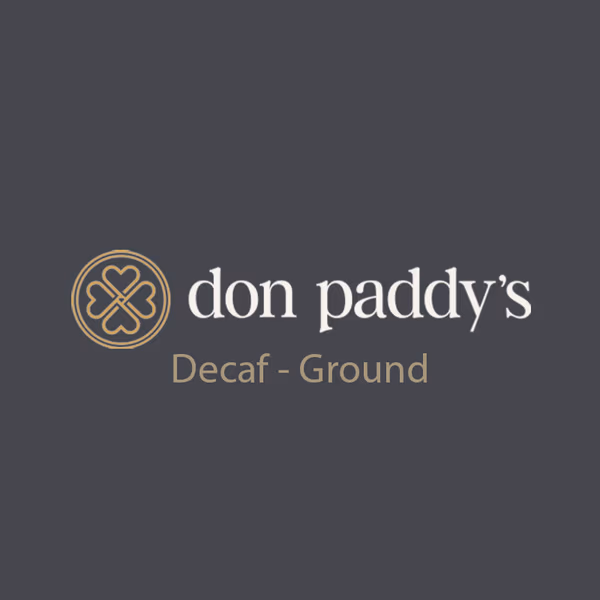 Don Paddy's 1kg Decaf Peru Ground Espresso