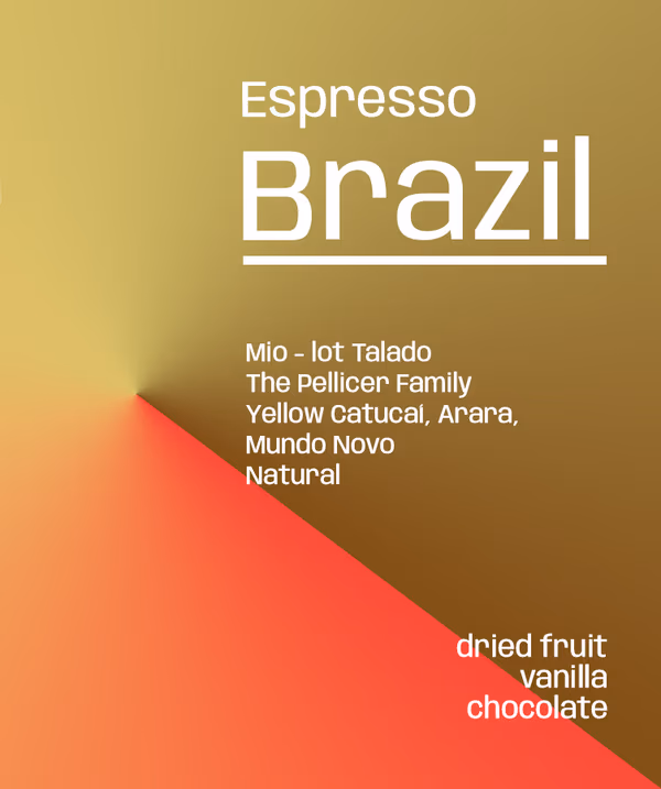 Brazil Fazenda Mio Talado - Espresso