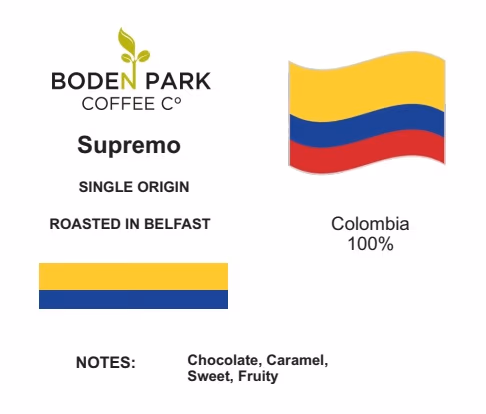 250 Gms Colombian Supremo