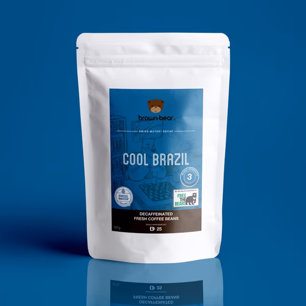 Brazilian Decaf Coffee - Swiss Water Decaffeinated - Cool Brazil