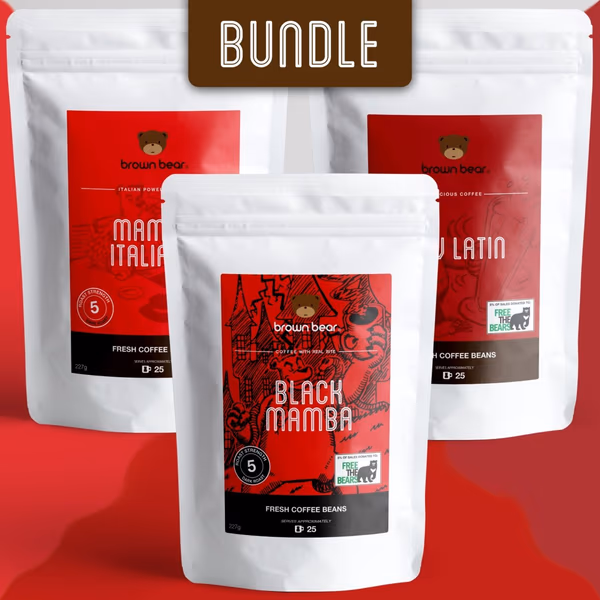 Ultra Dark Coffee Bundle | Brown Bear