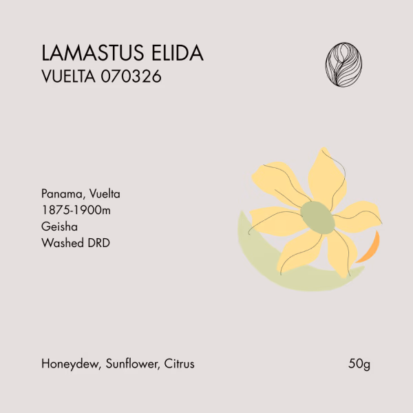 LAMASTUS ELIDA • Vuelta 070326 – Washed DRD Geisha 50g