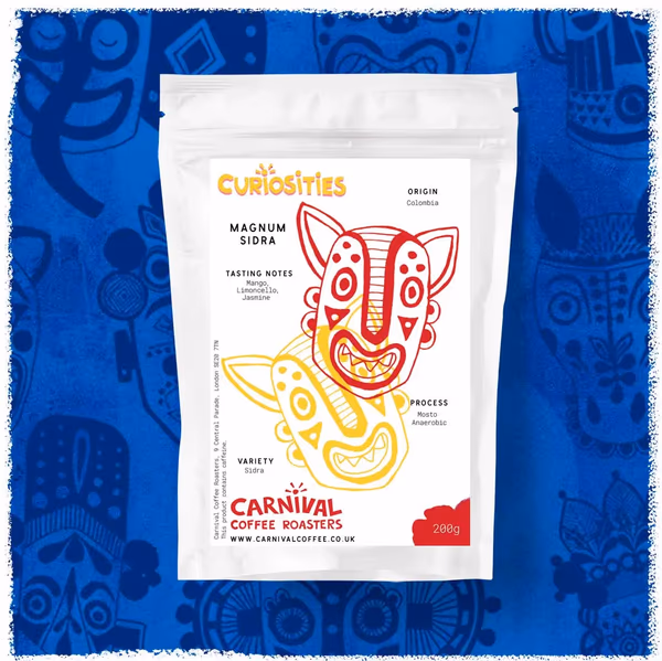 Carnival Coffee Roasters Curiosities - Magnum Sidra, Colombia, Mango, Limoncello, Jasmine