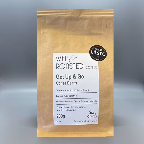 Get Up & Go Coffee - Italian Style Espresso House Blend