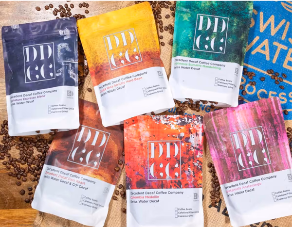 Bundle of our Swiss Water Decaf Coffees - 6 x 227g Coffees or 6 x 500g Coffees