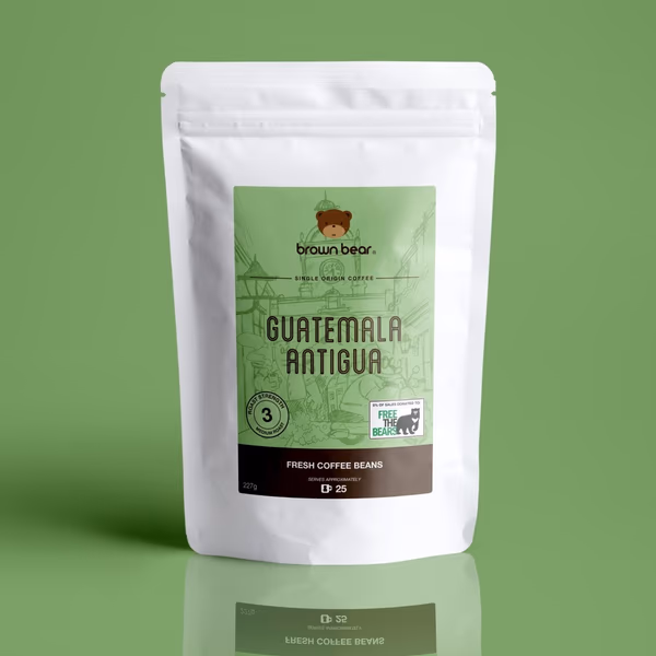 Guatemala Antigua Coffee - Medium Roast - Strength 3