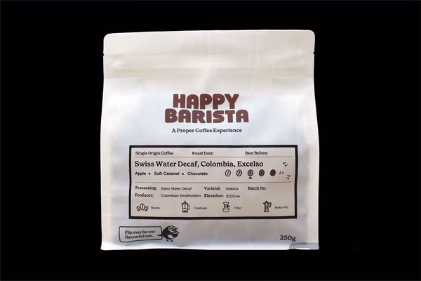 Swiss Water Decaf, Colombia Excelso