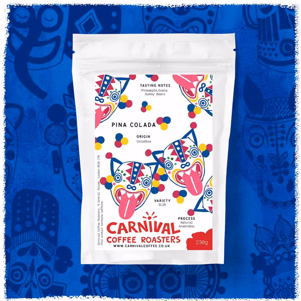 Pina Colada- Colombia - 7th Birthday Coffee - Pineapple, Guava, Gummy Bears