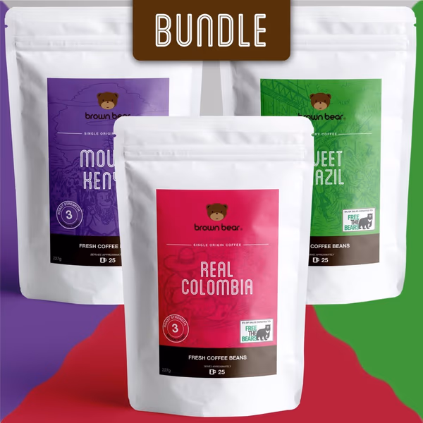 Medium Roast Coffee Bundle | Brown Bear