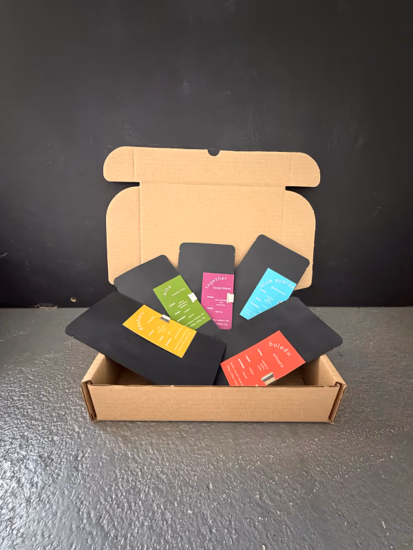 Lars & Margo Coffee Sample Gift Pack | 5x100g Bags | Perfect Coffee Gift