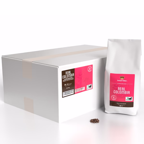 Medium Roast Coffee Case 6x1kg - Real Colombia