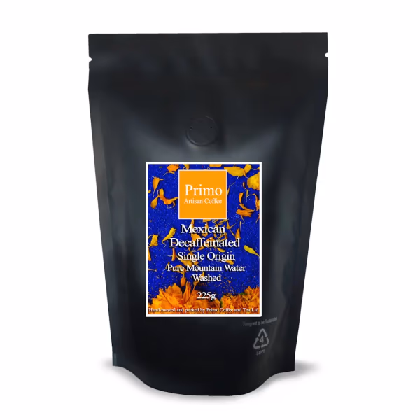 Mexican Decaffeinated Coffee - Pure Mountain Water Washed