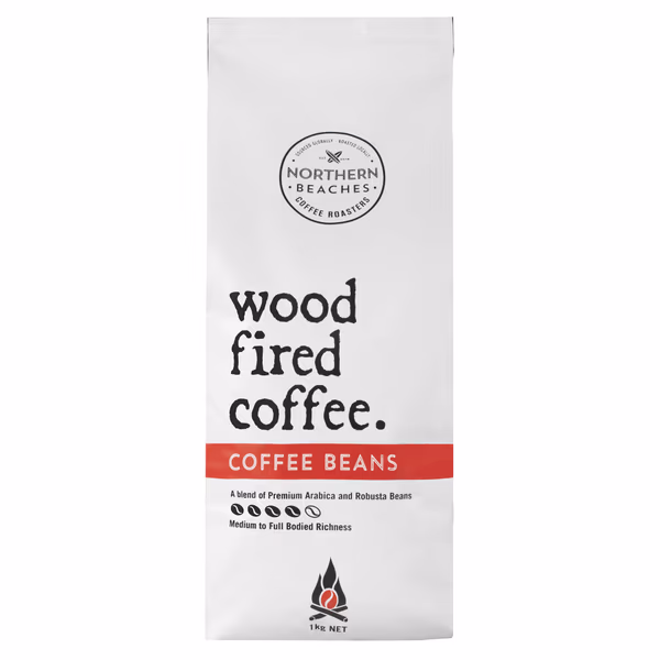 Wood Fired Coffee Beans - 1kg