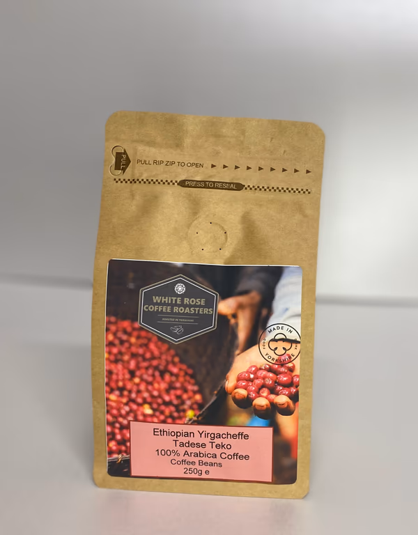 Ethiopian Yirgacheffe Tadese Teko Natural Process Gift Bag 250g
