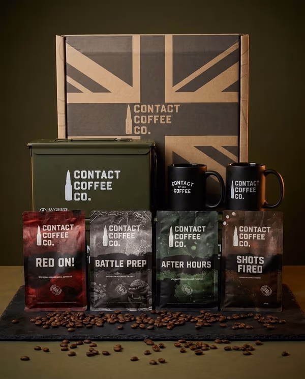 Ammo Tin Coffee Gift Set | Preorder, Ships 1 October 2026