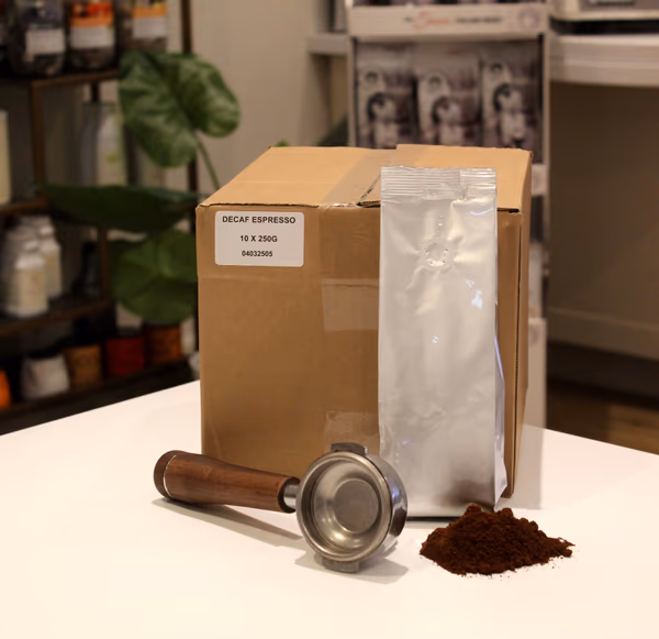 Decaf espresso ground 10 x 250g
