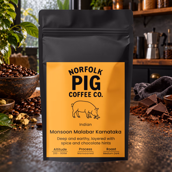Indian Monsoon Malabar Karnataka Coffee