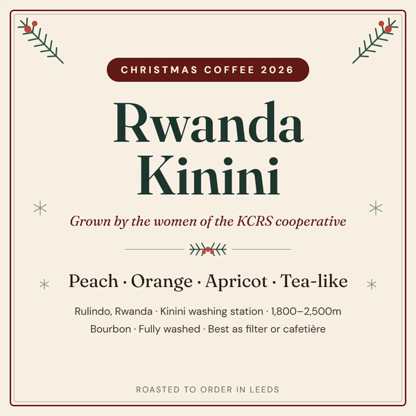 Christmas Coffee: Rwanda Kinini KCRS