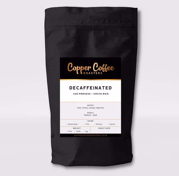 Costa Rica Decaffeinated | Single Origin Decaf Speciality Coffee