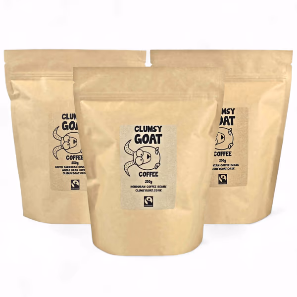 Clumsy Goat All Rounder Roast Coffee Bundle