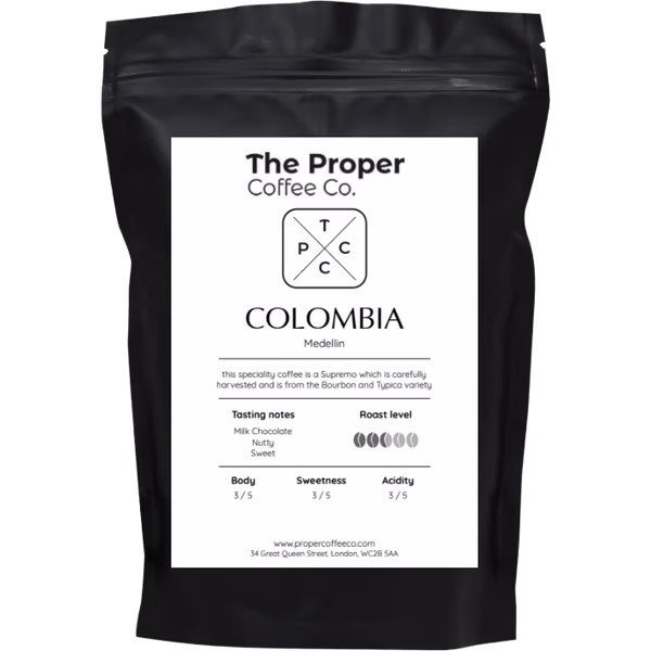 Colombia, Medellin, Single Origin Coffee Beans