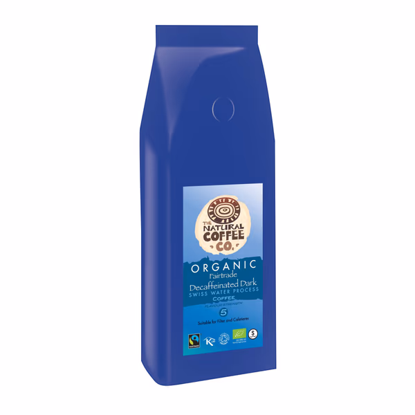 Organic Water Processed Decaffeinated Dark Roast