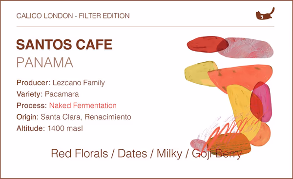 Panama Santos Cafe Pacamara — Naked Fermentation