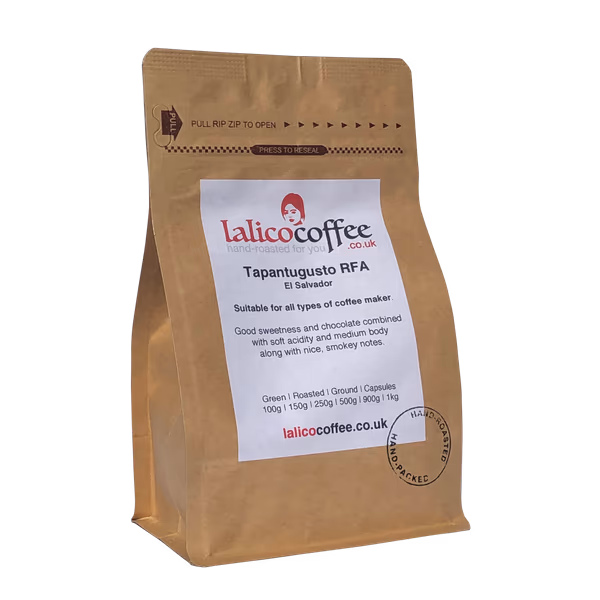 El Salvador SHG RFA Finca Tapantuguste - Red Bourbon - Grainpro RFA