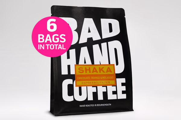 Shaka, 6 Bags Pre-Paid