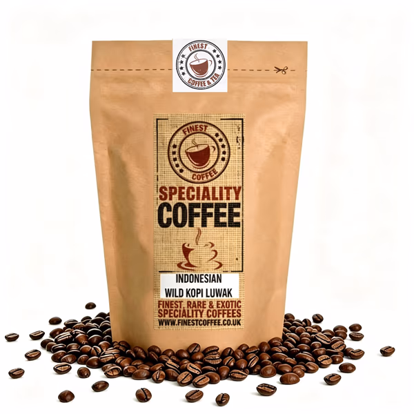 Wild Indonesian Kopi Luwak Coffee (100% Certified) Italian Roast