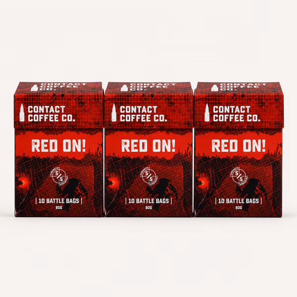 Red On Brew Bags, 3 Box (30 Bags)