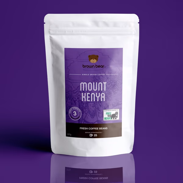 Kenyan Coffee - Medium Roast - Strength 3 - Mount Kenya