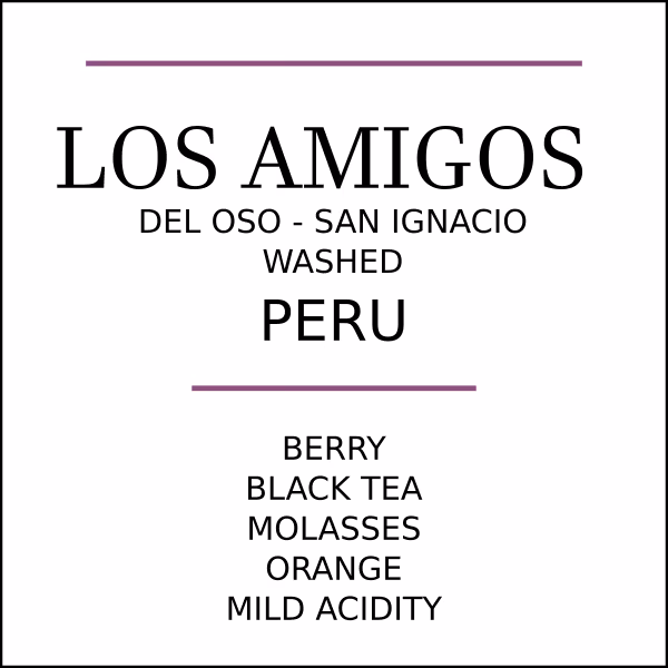 Peru Los Amigos Del Oso Dark Roast
