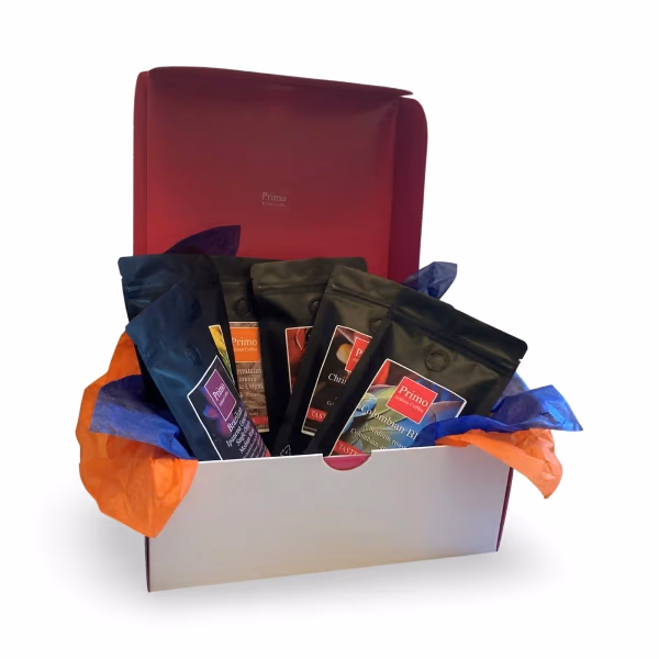 Primo Coffee Collection  - a choice of  6 x 100g Taster Packs