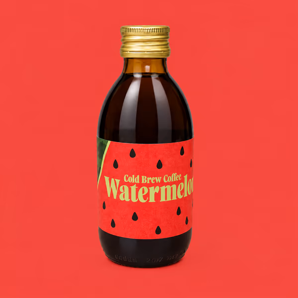 Cold Brew Coffee Watermelon