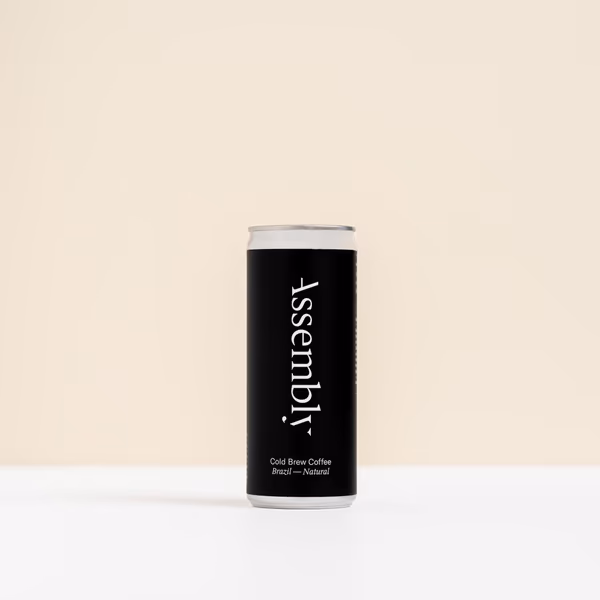 Assembly Cold Brew Cans